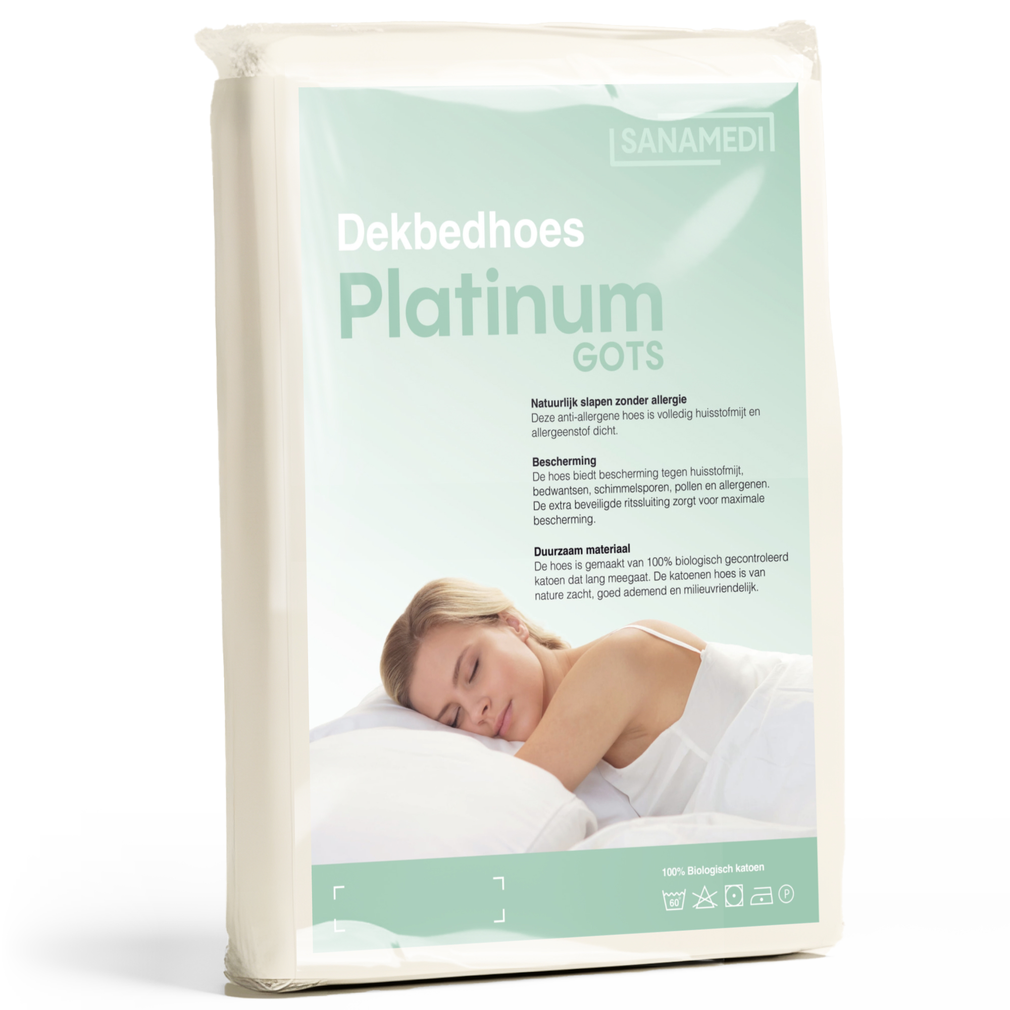 Dekbedhoes Platinum GOTS