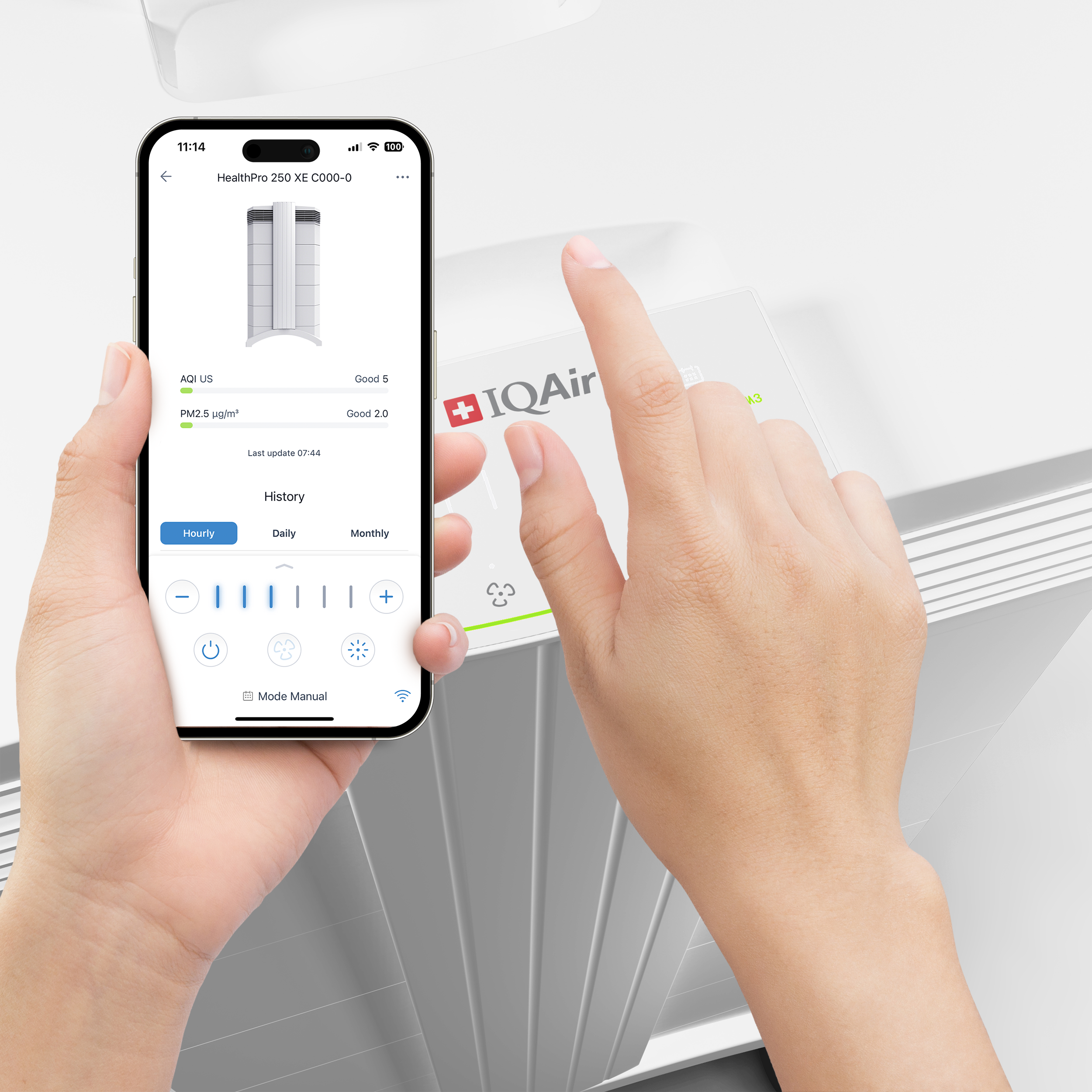 IQAir HealthPro 150 XE - NIEUW 