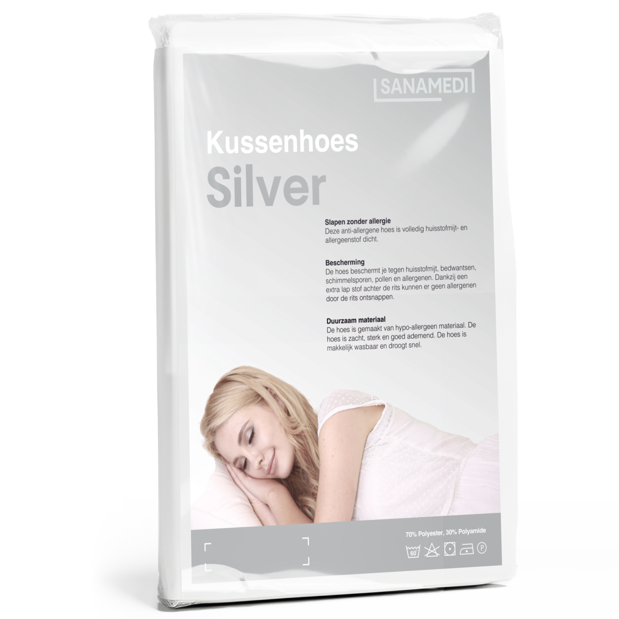 Kussenhoes Silver